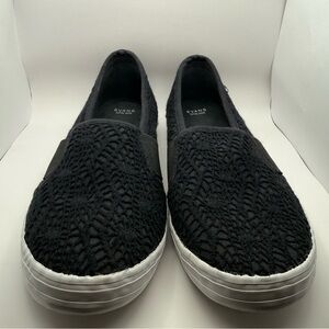 Evan’s Women's extra wide Black Slip-On Shoes 9